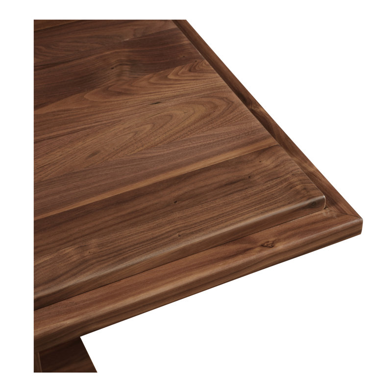 Table de bar Chenai naturel, Bois brun, 30"