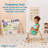 ECR4Kids Bentwood Reading Rocking Chair with Armrests, Montessori Furniture-111135095