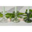 Glass Scalloped Candlesticks-755868917
