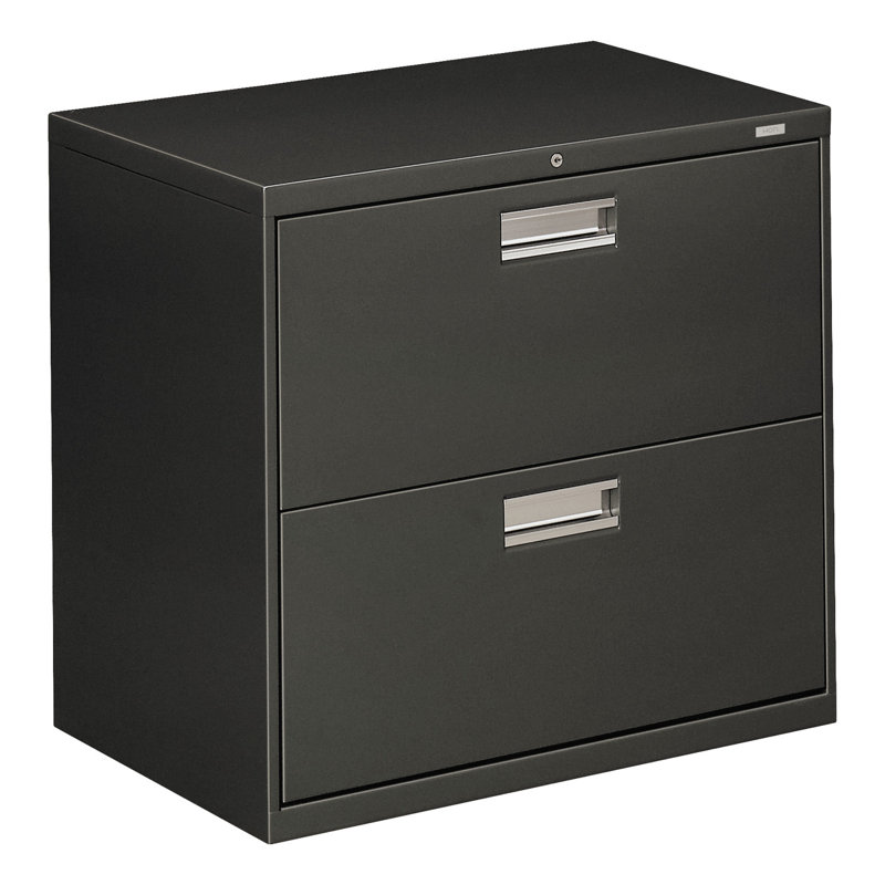 Classeur latéral 2 tiroirs Brigade 600 Series, Gris anthracite