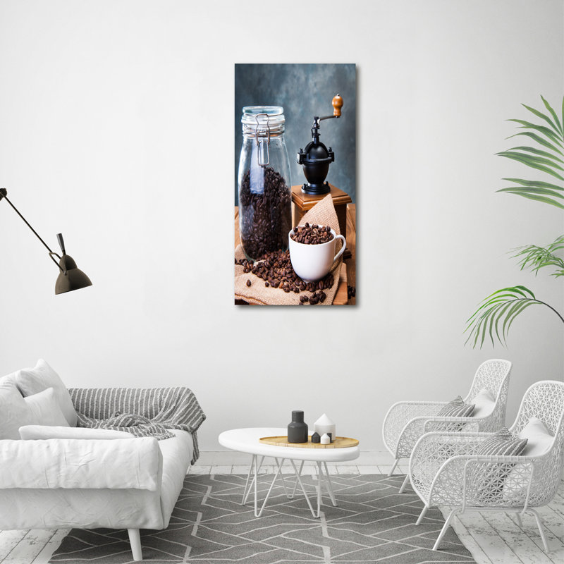 Coffee Grinder - Wrapped Canvas Print