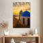 Adella Santorini, églises au crépuscule-108396058
