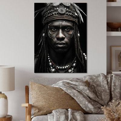 " African Tribal Warrior II "