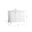 Ensemble de meuble-lavabo simple 42 po Selma-1683716508