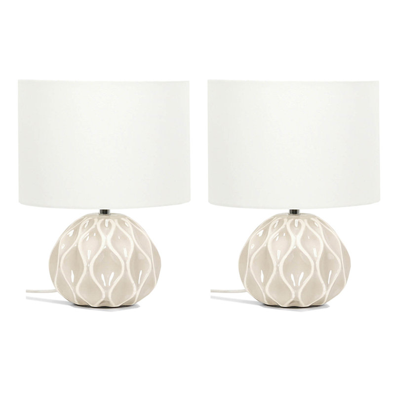 Calaya Ceramic Table Lamp, Yes