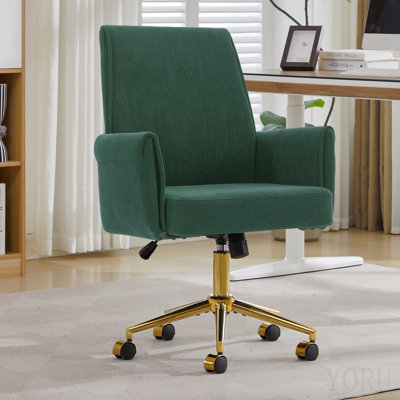 La chaise de bureau à dossier moyen, en tissu rayé et ergonomique, est un excellent choix pour travailler, étudier ou se détendre. La conception à dossier moyen offre une meilleure expérience d'assise.
