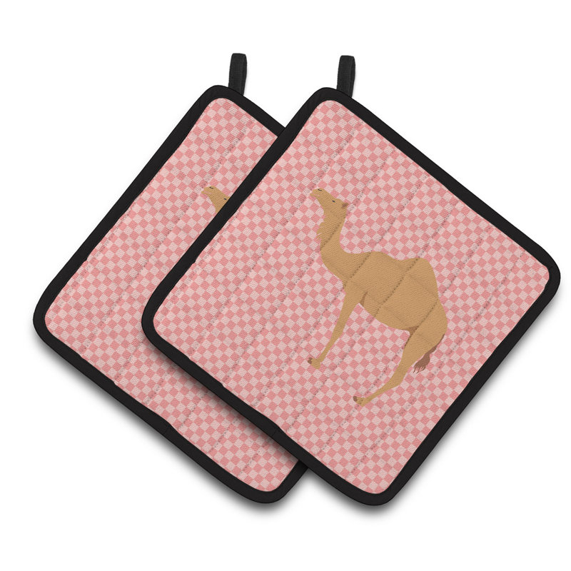 Cuisinier poignée de dromedary à damier arabique caroline de la trésors