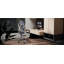 Fauteuil de jeu ergonomique avec repose-pieds et support lombaire à massage, conception pivotante réglable pour une utilisation confortable de longue durée, capacité maximale de 300 lb