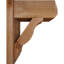 Persienne en bois rustique Funston Craftsman-106951957-31649337