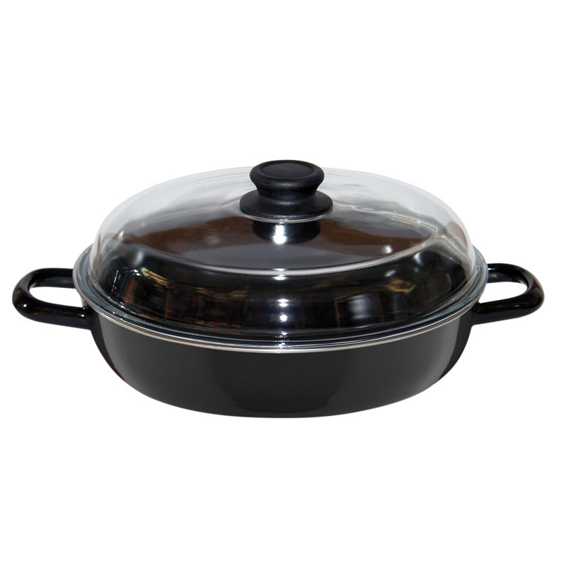 Riess Kelomat Enamelled Saute Pan
