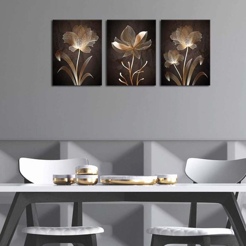 3 Piece Wrapped Canvas Print