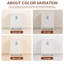 Ensemble de meuble-lavabo autoportant simple 30 po avec lavabo en céramique Lumina, blanc, contreplaqué de bois franc, portes à fermeture en douceur et rangement intérieur réglable-518037203-518037201