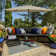 Le 10' x 6' 5" Rectangular Tilt Market Umbrella