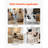 Backed Adjustable Height Ergonomic Active Stool