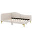 Lit de jour rembourré luxueux avec tête de lit élégante et accoudoirs confortables-237763751-237763744