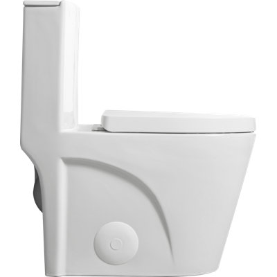 Rowen One-Piece Toilet with 1.1/1.6 GPF Dual-Flush & Soft Closing Seat