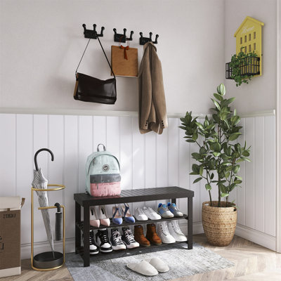 6 Pair Shoe Rack