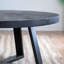Table basse ronde D39.5X18 "