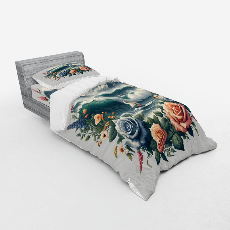 Polyester Duvet Cover, Twin Extra Long Duvet Cover + 2 Additional Pieces
