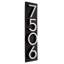 Floating Modern 3" Number Vertical Address Plaque (4 Digits)-435907216-435905979-435911494