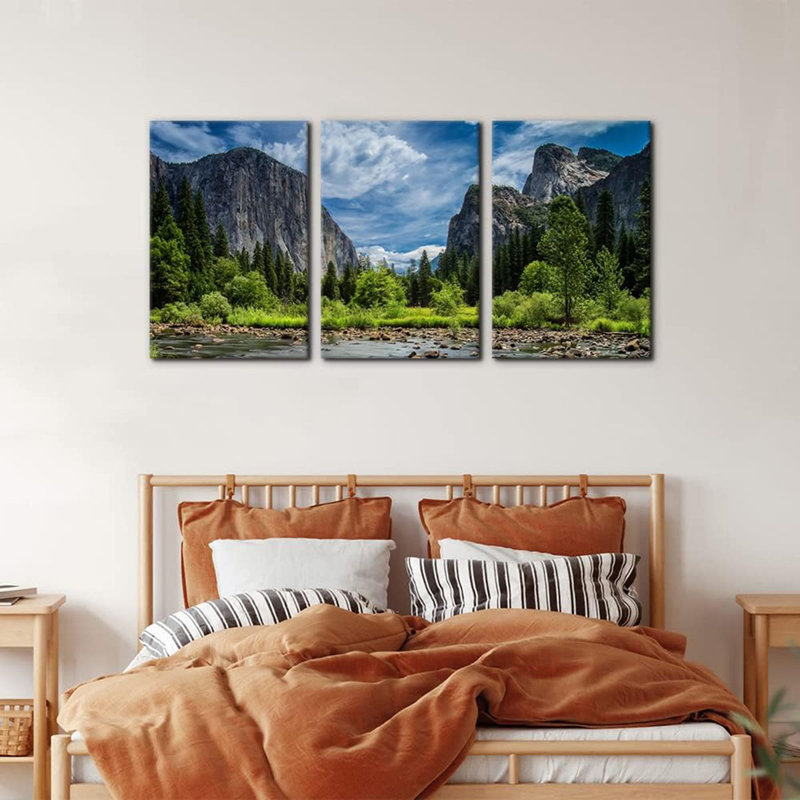 3 Piece Wrapped Canvas Wall Art