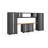 Bold 3.0 Series 9 Piece Storage Cabinet Set-39950924-89284109