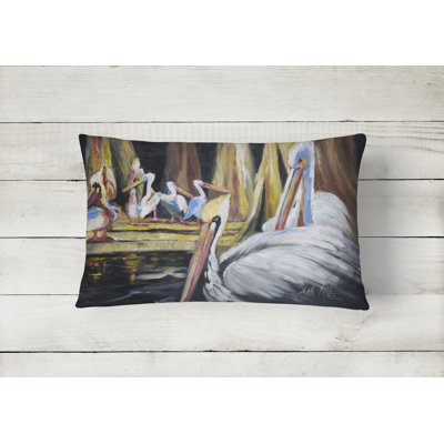 Outdoor Reversible Throw Pillow