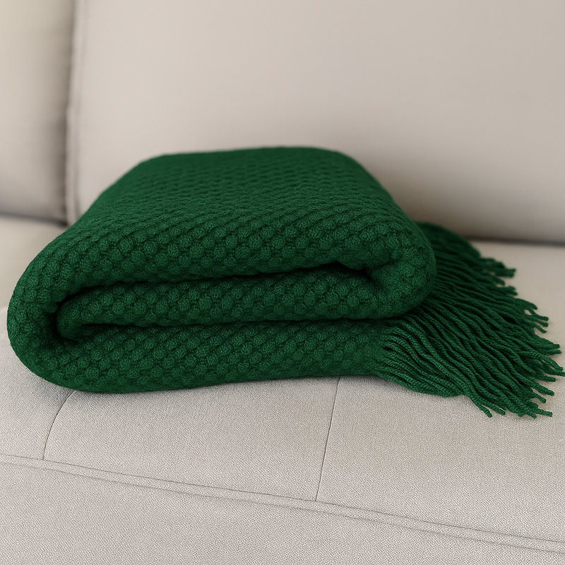 Throw Blanket, Olive