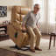 Fauteuil releveur électrique standard, similicuir