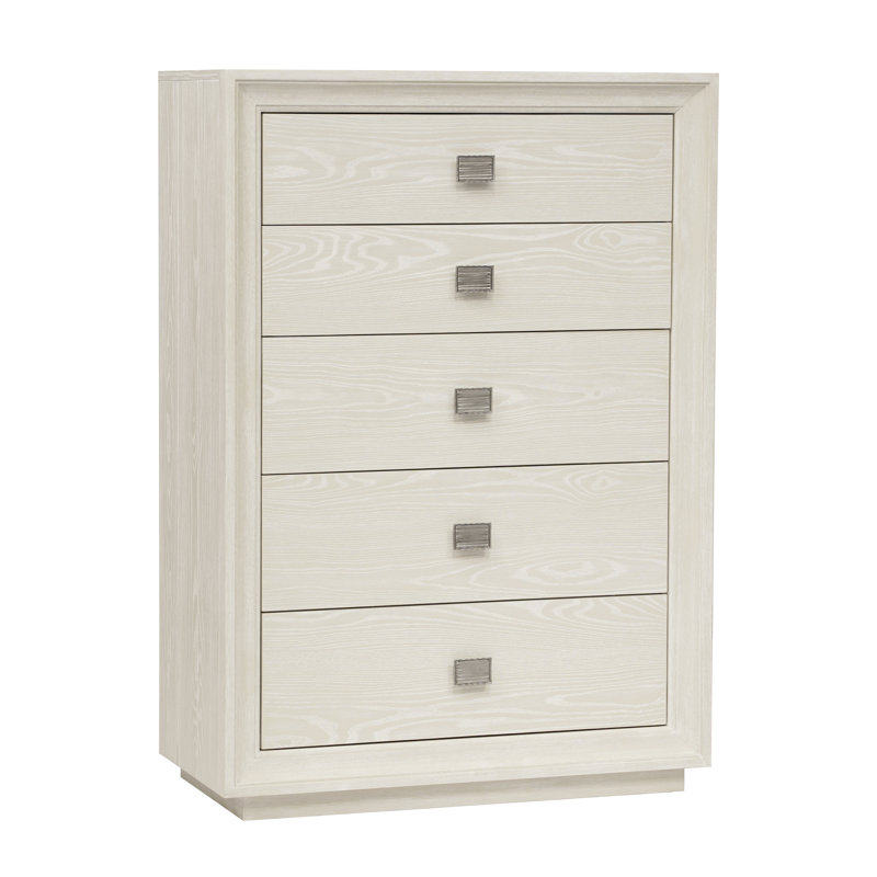 Solid Wood 38'' W 5 - Drawer Dresser