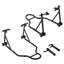 Iron Freestanding Bike Rack