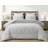 Washed Microfiber Bedding Polyester Comforter-81915315-81915319