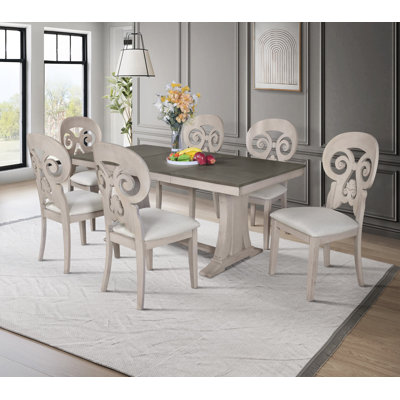 Jacarri 6 - Person Dining Set