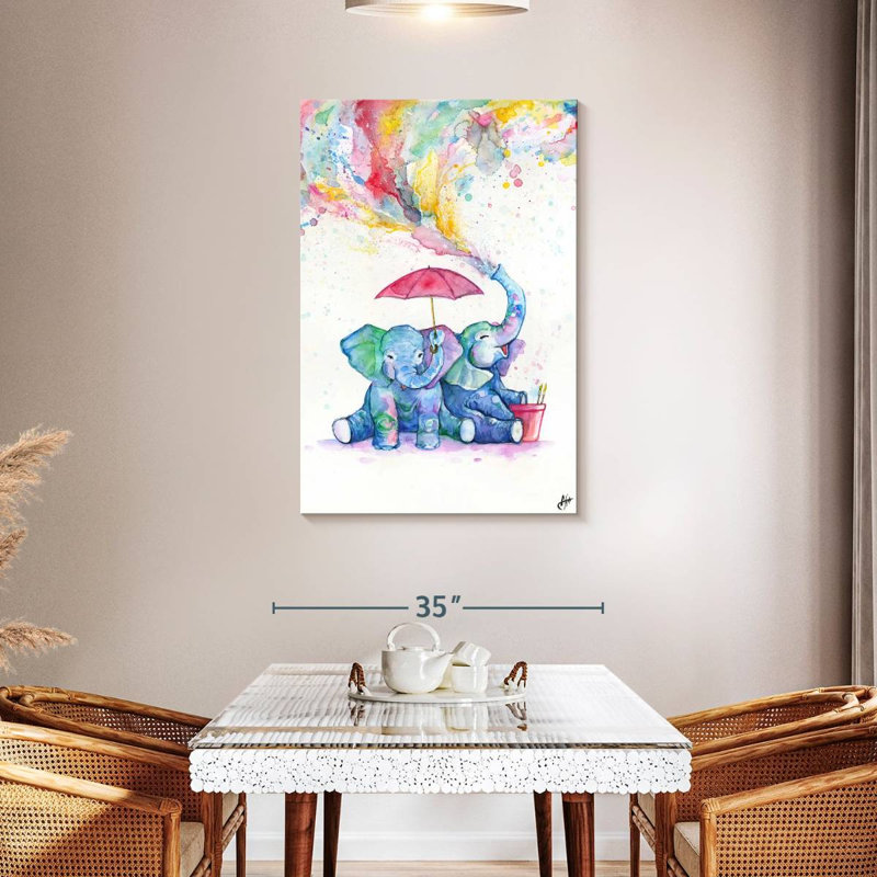 Double Trouble, 45" H x 30" W