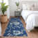 Charysse Washable Floral Indoor / Outdoor Rug