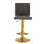 Wilksboro Swivel Upholstered Adjustable Height Counter Stool with Metal Frame-1749289053-1749289054
