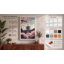 Pagoda Under Blossom Japandi - Wrapped Canvas-2128277504-2128277757