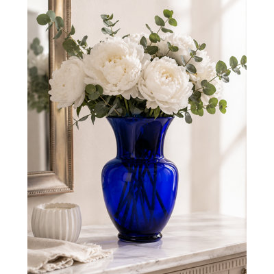 Evian Ginger Glass Vase