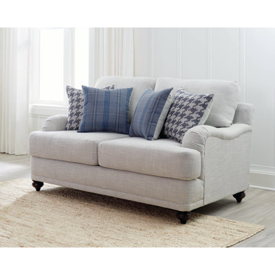 Aubusson Upholstered 66'' Loveseat