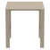 Farrah Extendable Rectangular Outdoor Bar Table
