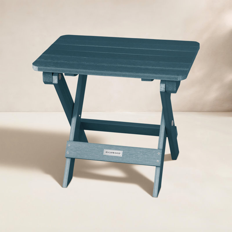Bridgman Prattsville Plastic Side Table, Nantucket Blue