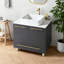 Meuble-lavabo simple 30 po avec lavabo vasque moderne
