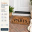 Tapis de porte Shelter Coconut imprimé I Love Paris 24 x 13