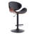 Swivel Adjustable Height Bar Stools Pu Leather Counter Stools With Bentwood Back For Bar, Kitchen And Dining Room-344969820-344063396