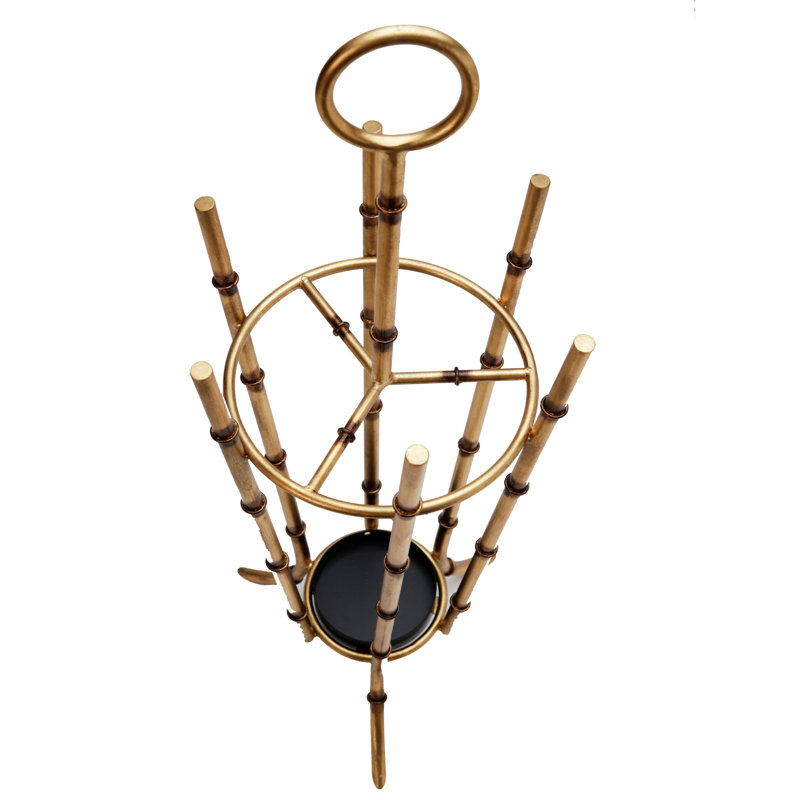 Dmarius Iron Freestanding Umbrella Stand