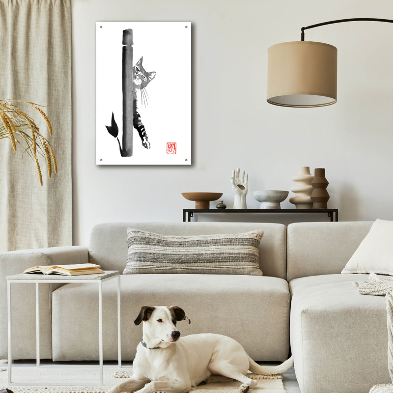 «Clide» par Pechane, art mural en verre acrylique Epic Art, 16 po x 24 po, H 36 po x l 24 po