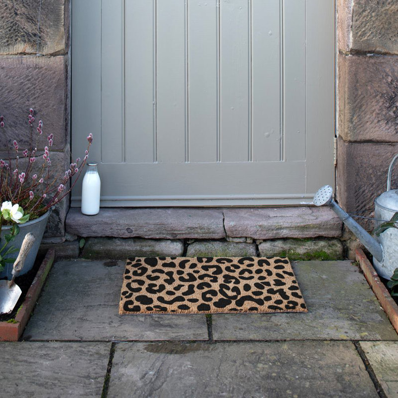Boulware Non-Slip Animal Print Outdoor Doormat