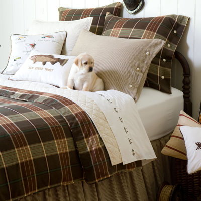Deerfield Cotton Plaid Duvet Cover