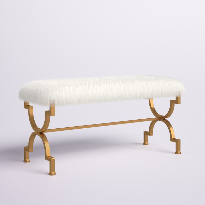 Johana Acrylic Upholstered Bench
