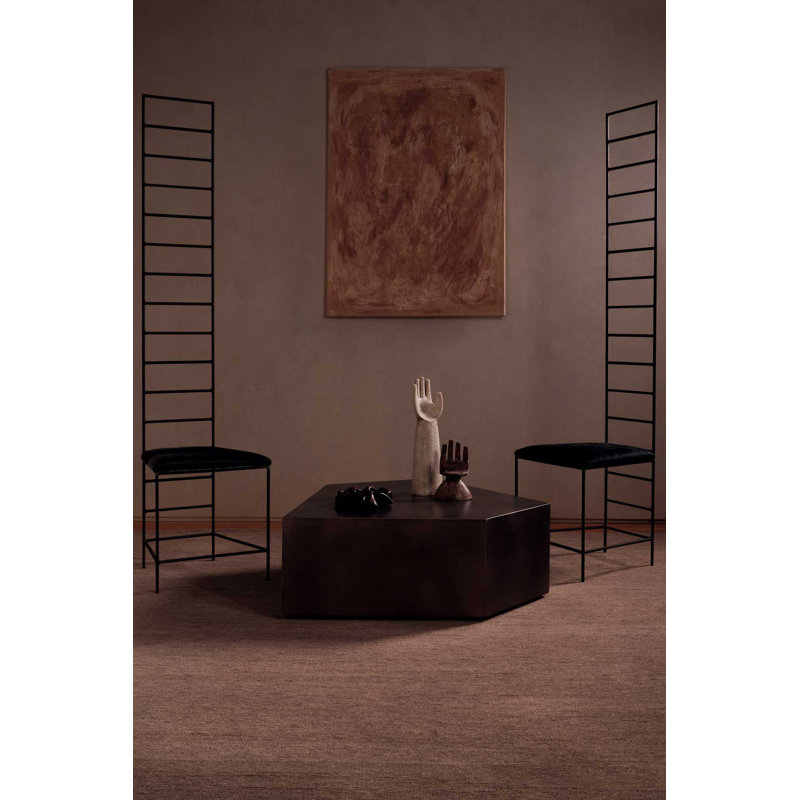 The Rug Company Caliche Area Rug, Taupe, Rectangle 8' x 10'